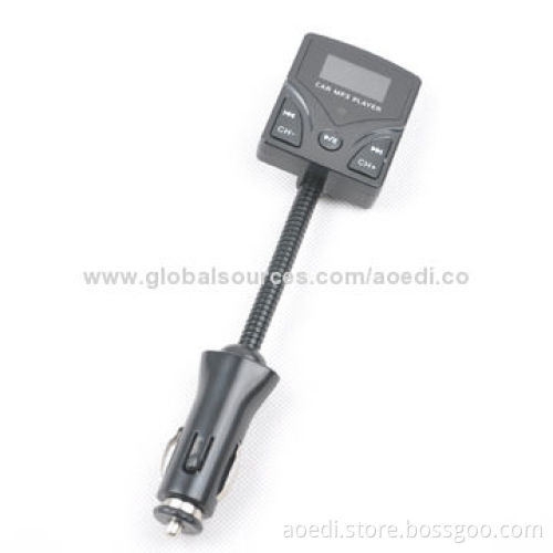 Driving Car FM Transmitter, Supports Car MP3 Player with LED Screen and Rotary Joint Design